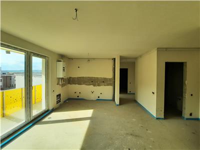 Apartament 3 camere , 63 mp, Semifinisat situat in Floresti pe strada Teilor!