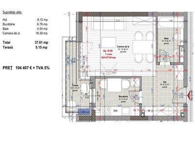 Apartament cu 1 camera decomandat,situat zona Iulius Mall!