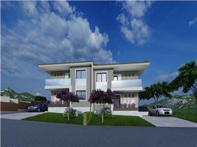 Casa Tip Duplex parter+etaj,450 mp de teren, situata in Chinteni!