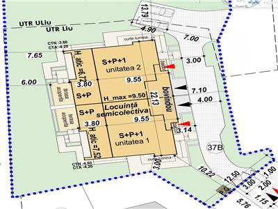 Teren cu  AUTORIZATIE DE CONSTRUIRE,1263 MP,  situat in cartierul Gruia!